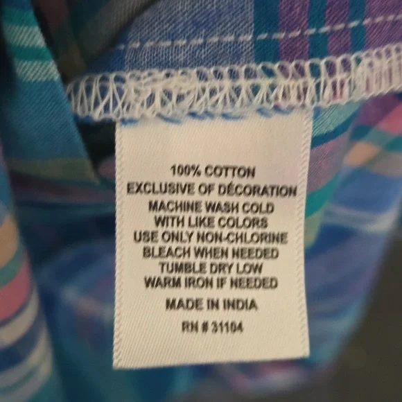 Crown & Ivy long sleeve hoodie shirt - Picture 6 of 9